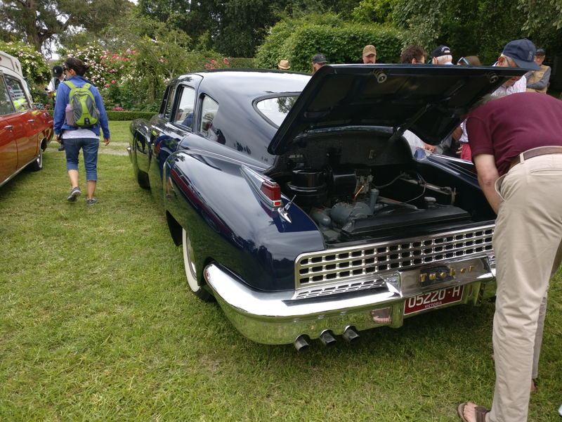 Have seen this Tucker before at Motorclassica, the only one in Australia. I actually looked straight past it at the Cord 810 next to it. Was flabbergasted when I realized the gravity of the car i’d been ignoring. I even saw its center headlight and thought nothing of it